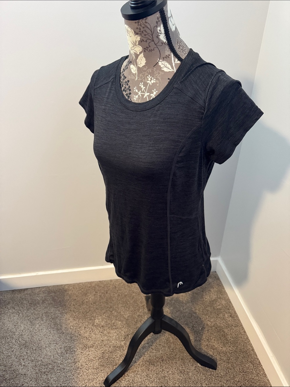 Head Black Short-Sleeve Performance Tee